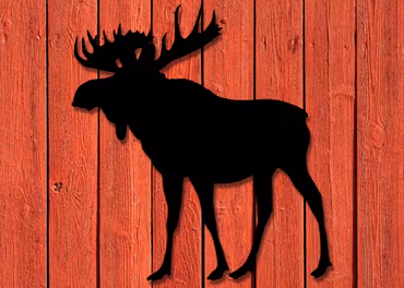 Fasaddekor Älg 1