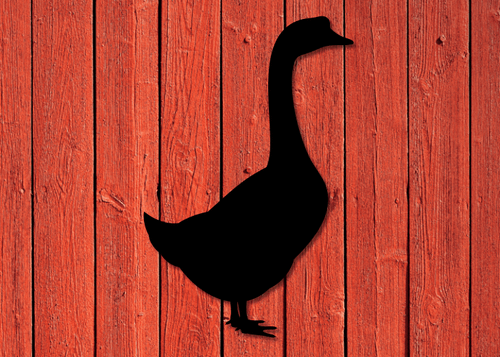 Fasaddekor Gås