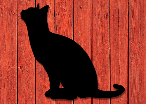 Fasaddekor Katt 2