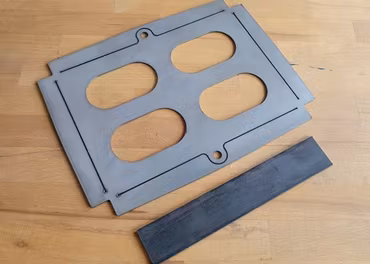 Batterihylla / Batterifäste