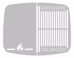 Personligt grillgaller S145