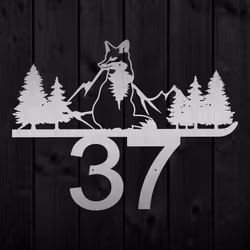 Skylt Räven 37 S147