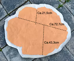 Cortenplåt till stubbe S175