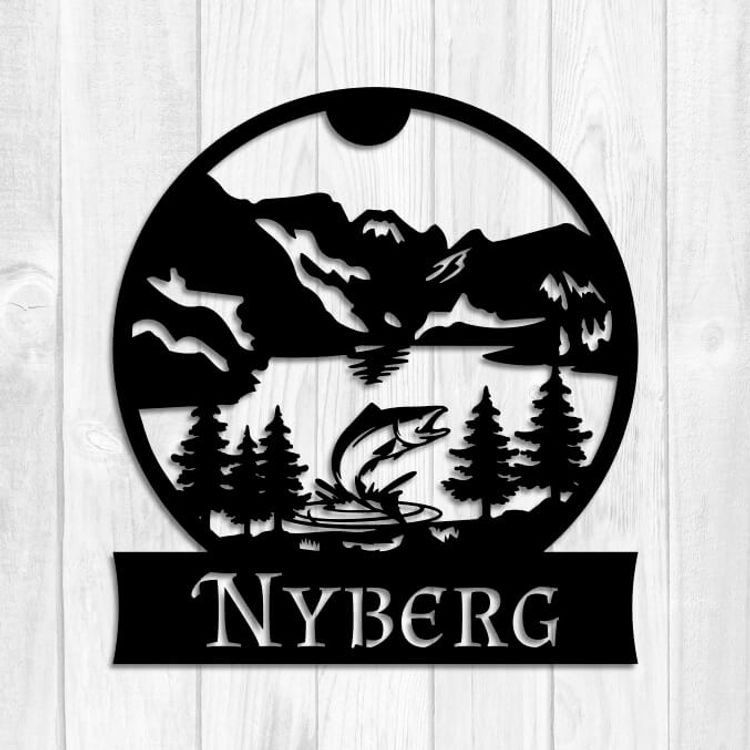 Personlig väggdekor "Vildheten"