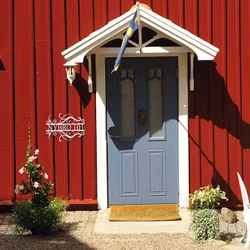 Personlig väggdekor med egen text "Vågheten"