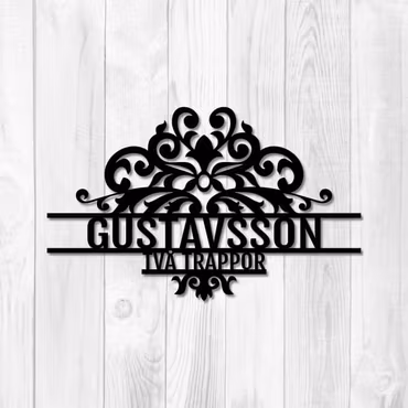 Exklusiv väggdekor med egen text - "Storheten"