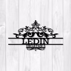 Exklusiv väggdekor med egen text - "Kejserligheten"