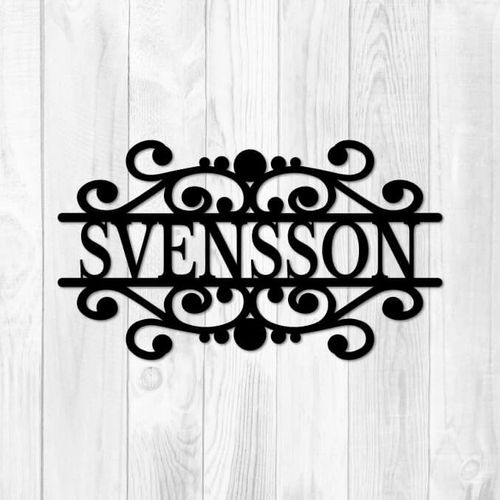 Personlig väggdekor med egen text - "Benägenheten"