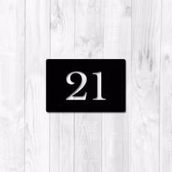 Husnummerskylt "Moderniteten"