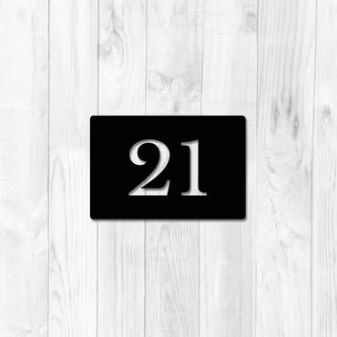 Husnummerskylt "Moderniteten"