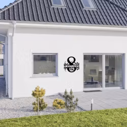 Hussiffra monogram 0-9 "Lyxigheten"