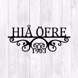 Skylt "HIÅ ÖFRE" S185
