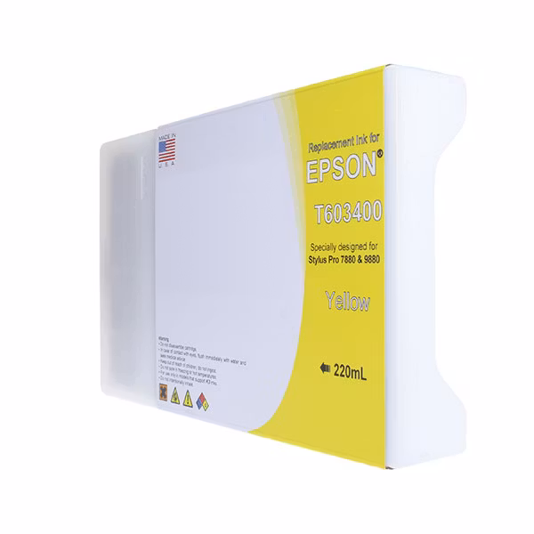 Bläck kompatibelt med Epson Ultrachrome K3 bläck (7880, 9880), 220ml