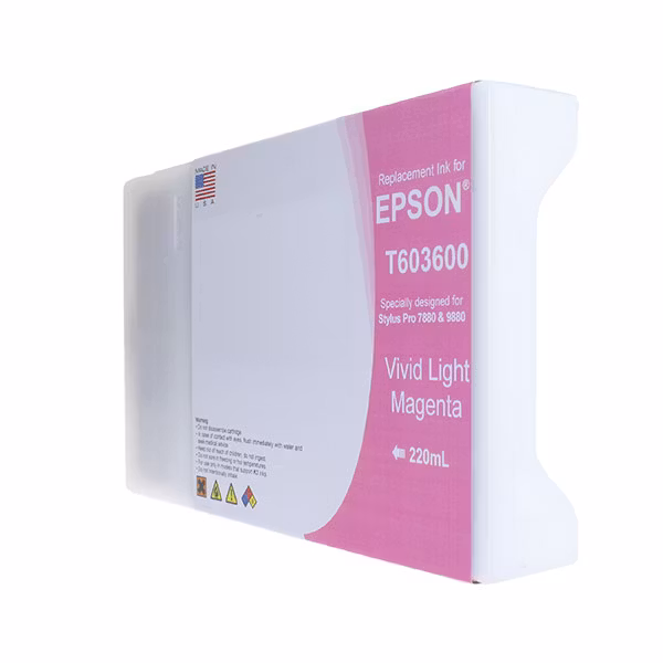 Bläck kompatibelt med Epson Ultrachrome K3 bläck (7880, 9880), 220ml
