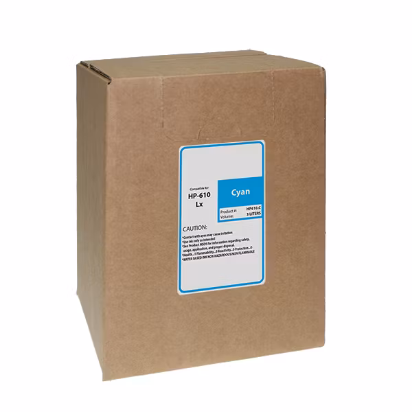 HP610 LX alternativt bläck, 3L