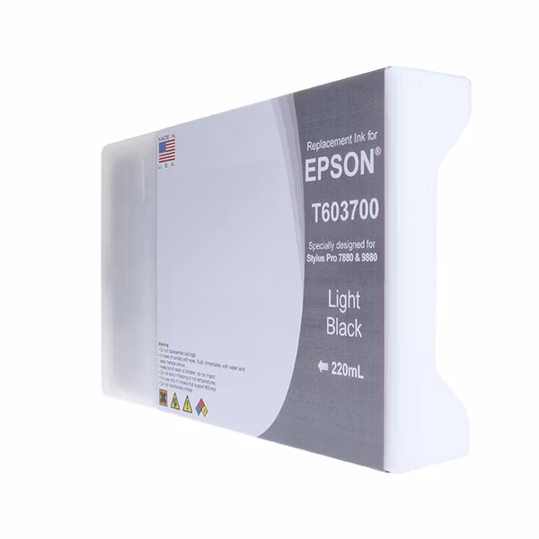 Bläck kompatibelt med Epson Ultrachrome K3 bläck (7800, 9800), 220ml