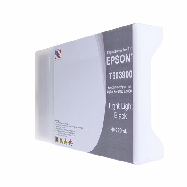 Bläck kompatibelt med Epson Ultrachrome K3 bläck (7800, 9800), 220ml