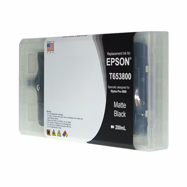 Bläck kompatibelt med Epson Ultrachrome K3 HDR bläck (4900), 200ml