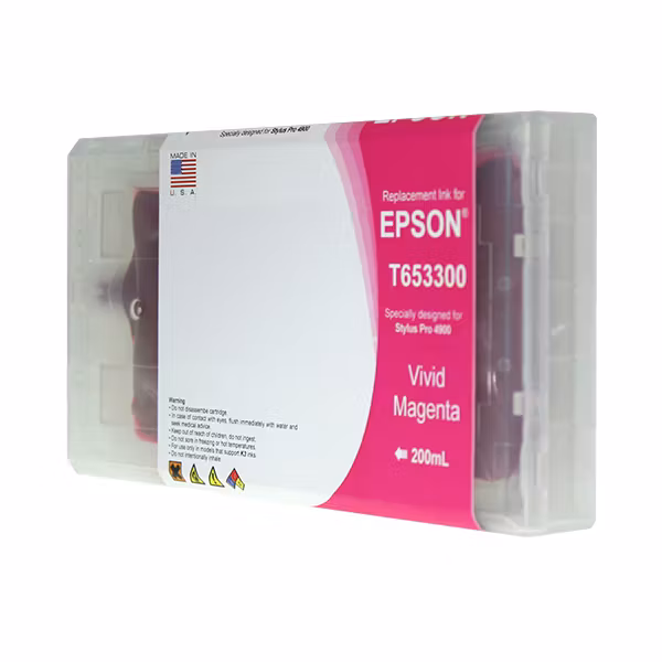 Bläck kompatibelt med Epson Ultrachrome K3 HDR bläck (4900), 200ml