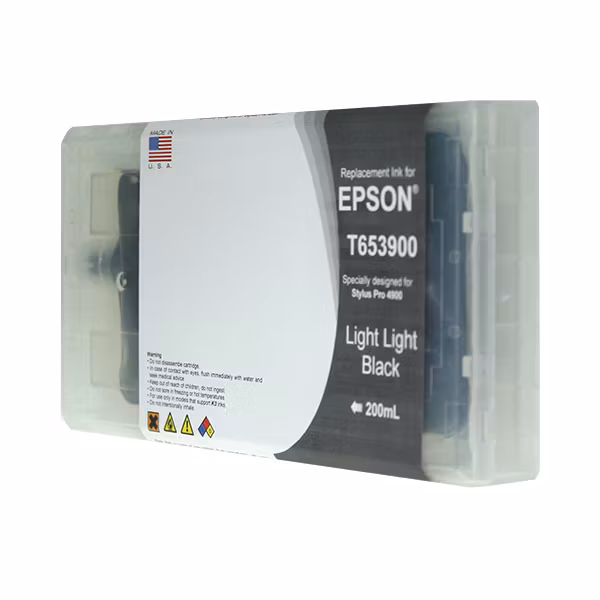 Bläck kompatibelt med Epson Ultrachrome K3 HDR bläck (4900), 200ml