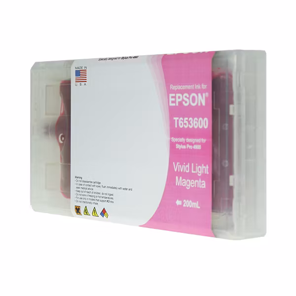 Bläck kompatibelt med Epson Ultrachrome K3 HDR bläck (4900), 200ml