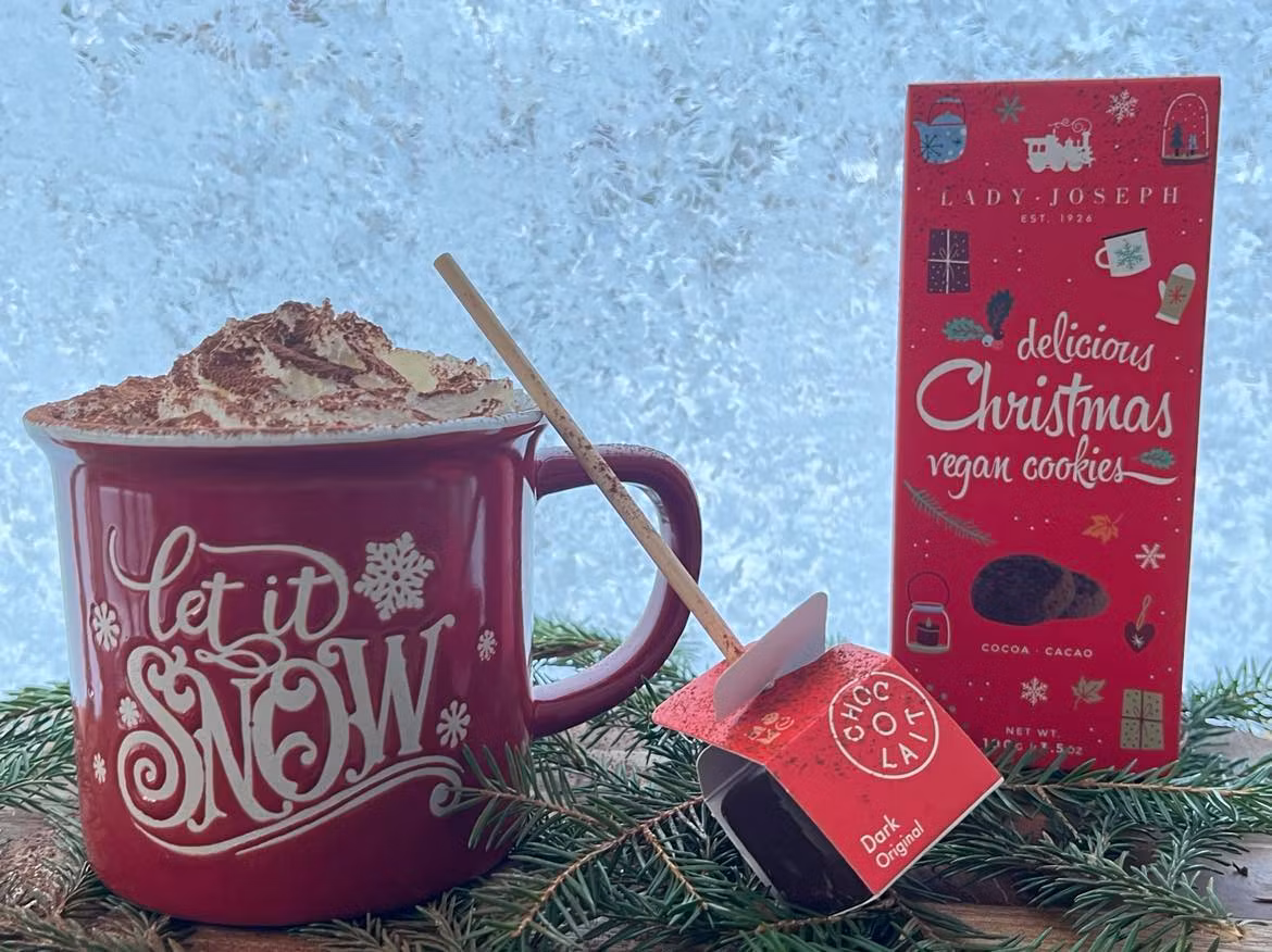 Presentask jul - kaffe med dopp