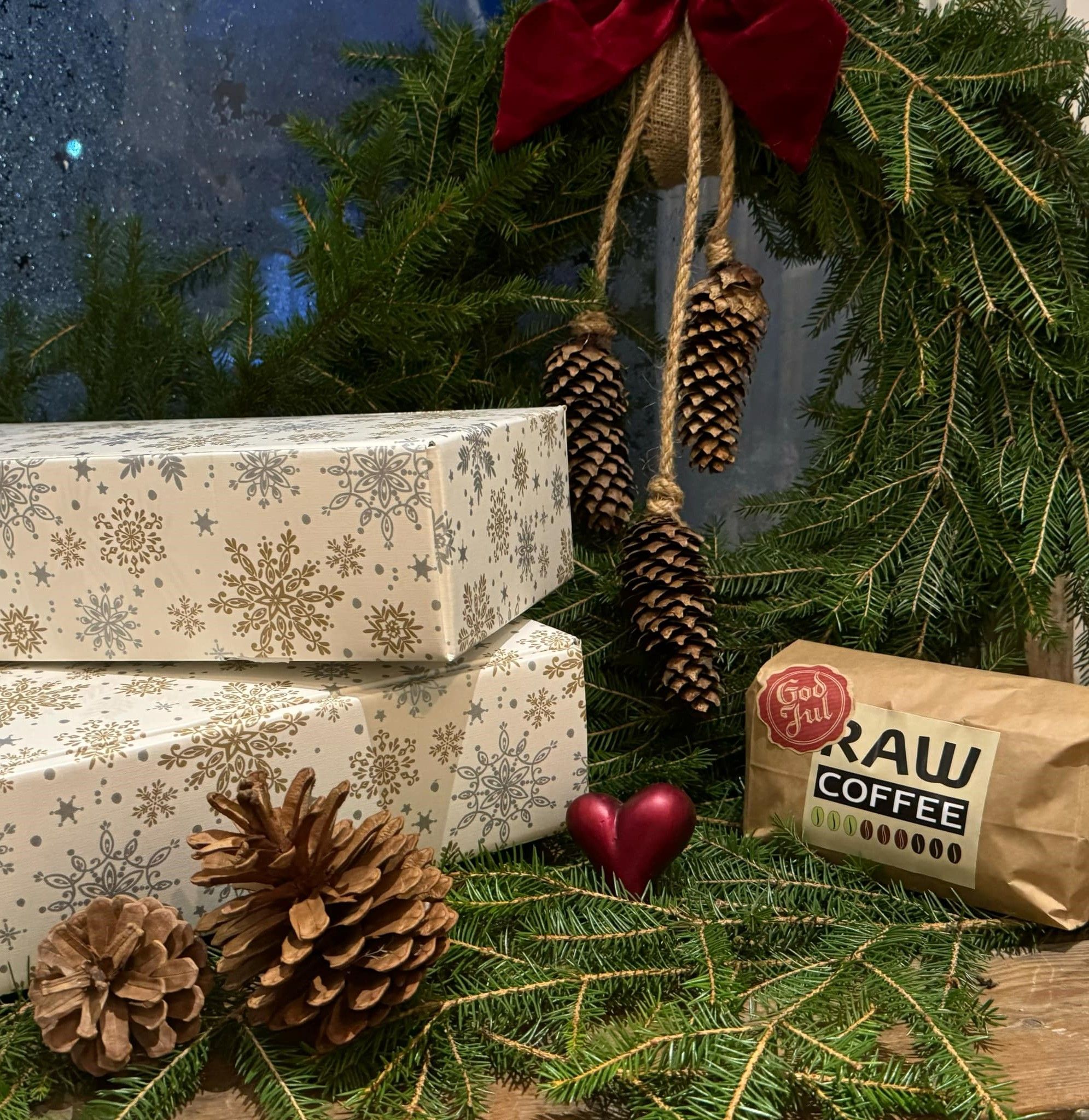 Presentask Jul -  lyx kaffe