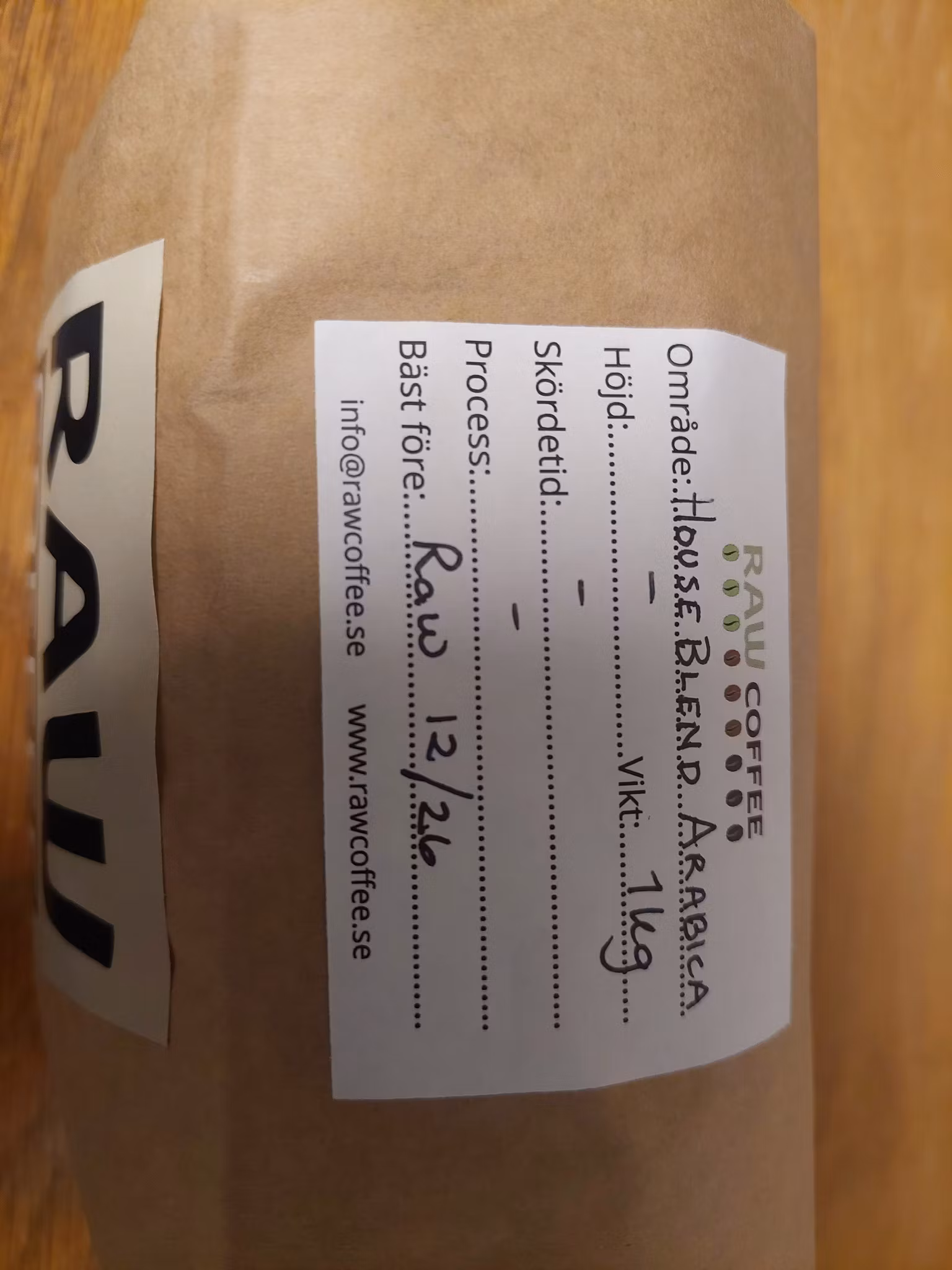 House Blend Arabica, 1kg