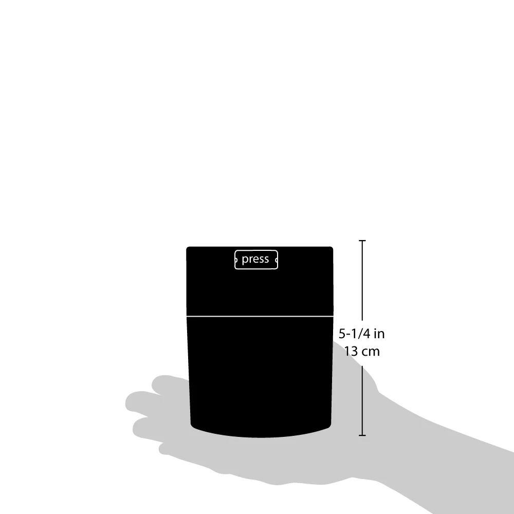 CoffeeVac - luft tät förvaring  Vit - 250g, 1st