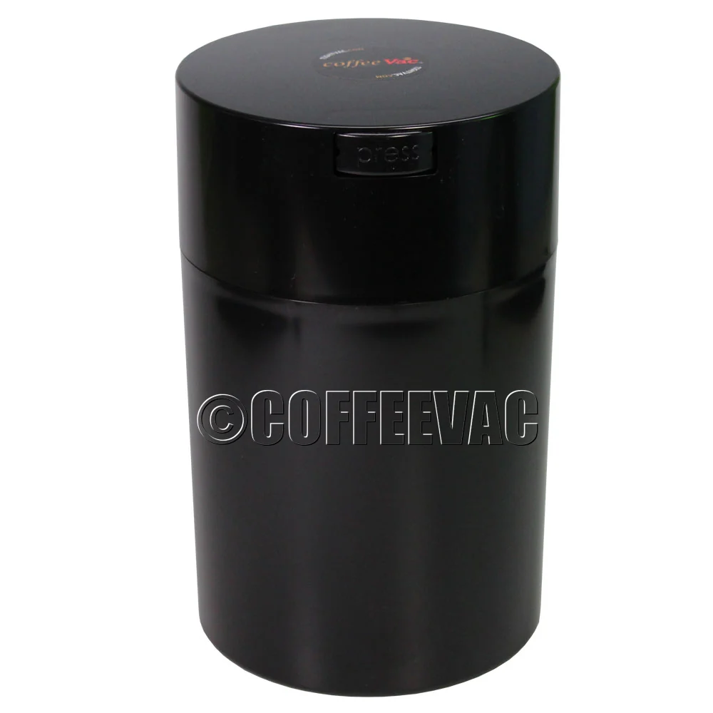 CoffeeVac - Luft tät förvaring, Svart - 500g, 1st