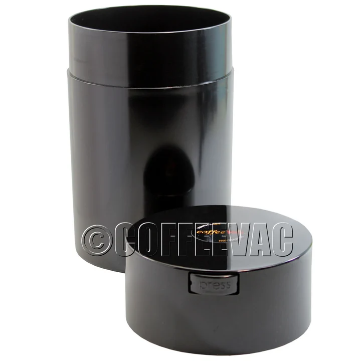 CoffeeVac - Luft tät förvaring, Svart - 500g, 1st