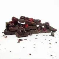 Mörk choklad 75%  med körsbär 100g, 1st