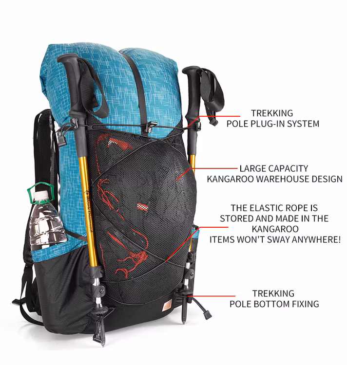 3F UL Gear QiDian PRO 56L Ultralätt Ryggsäck