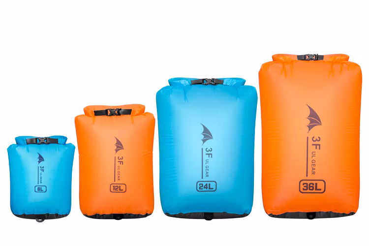 3F UL Gear Drybag, vattentät påse Blå 36L