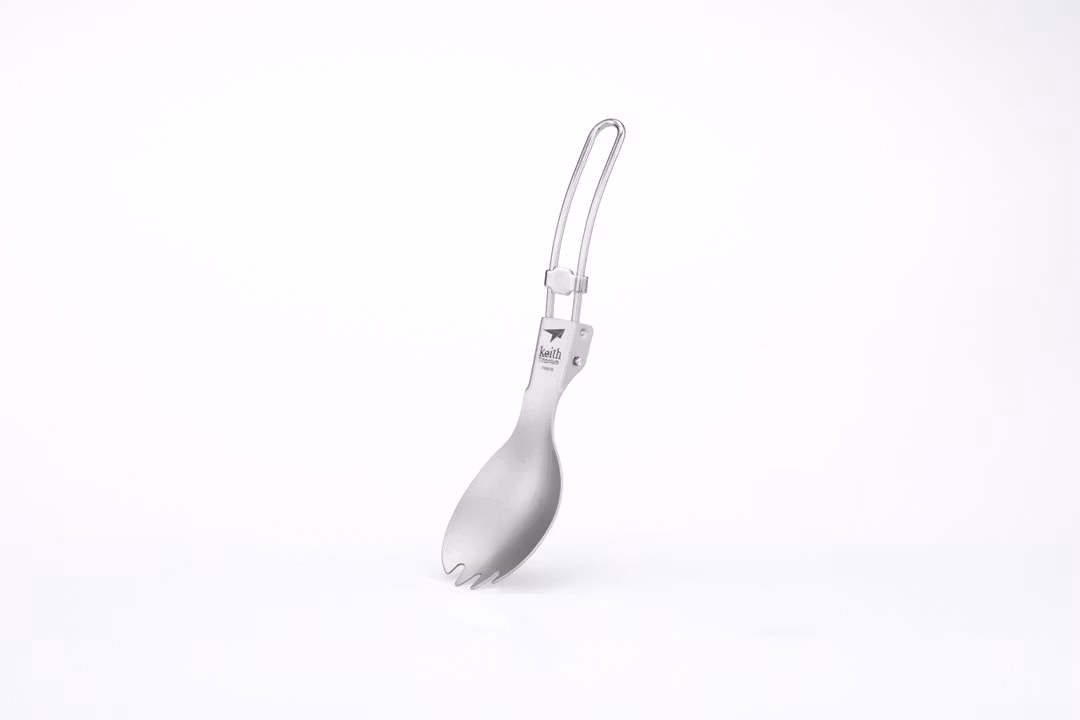 Vikbar Titanium Spork