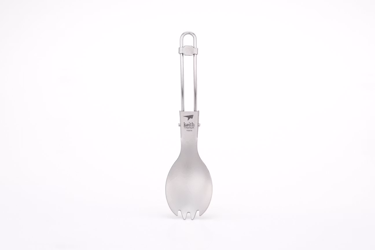 Vikbar Titanium Spork