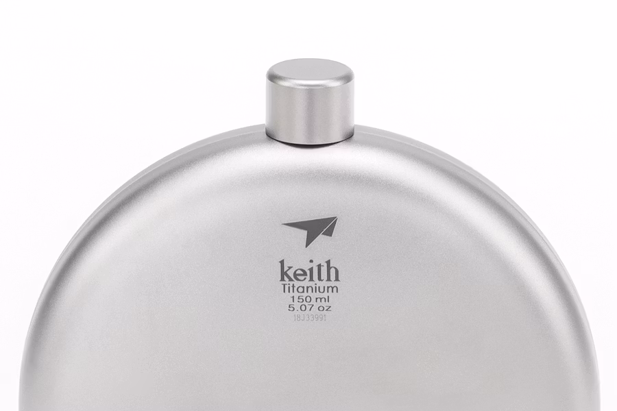 Ultralätt Fickplunta med tratt i titan