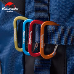 Mini Karbinhake D shape (2 pack)