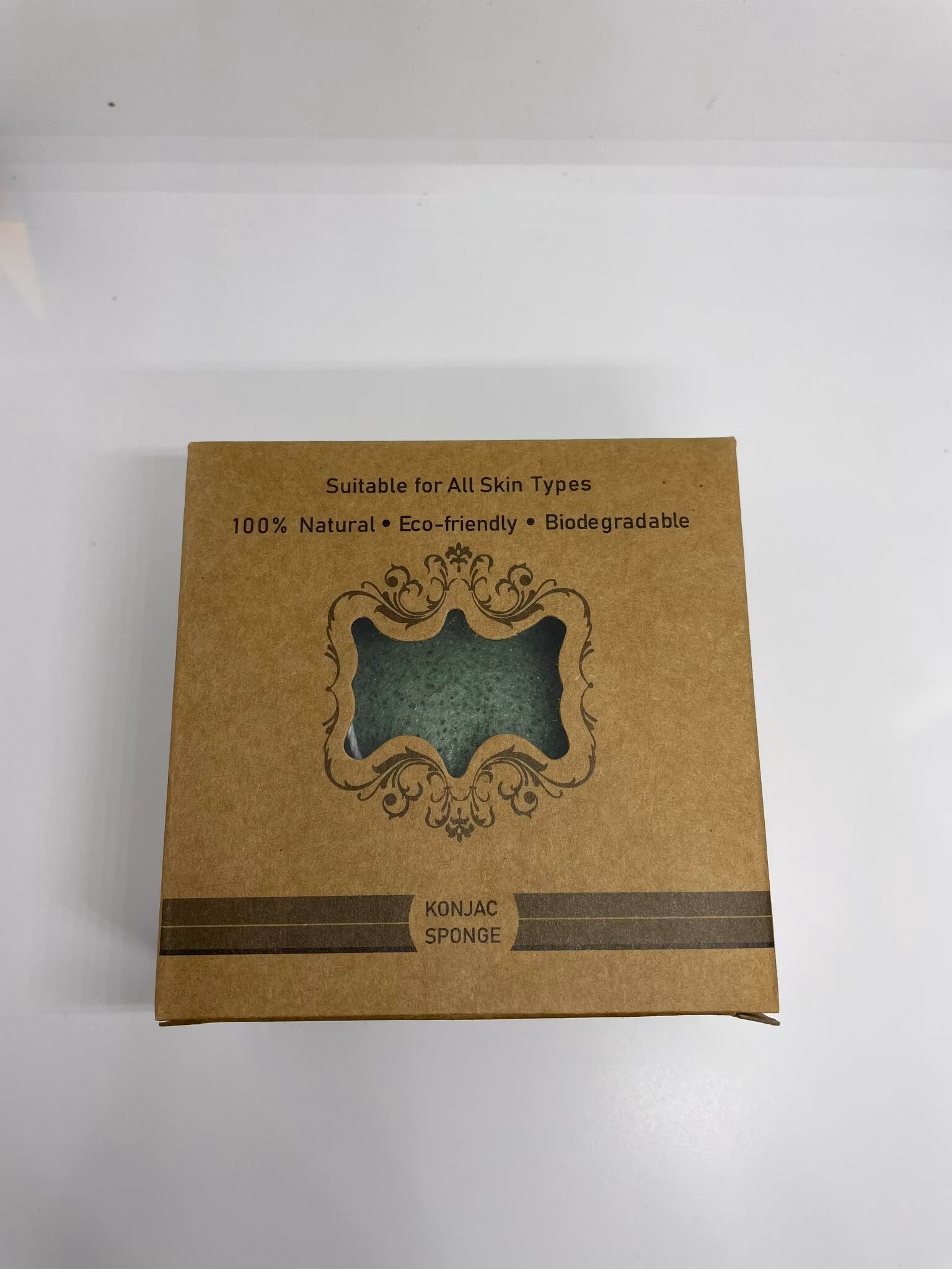 Konjaksvamp, naturlig svamp för ansiktsvård