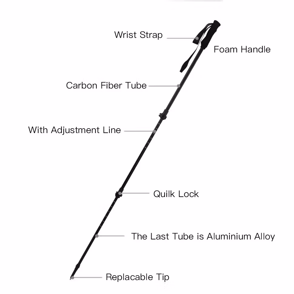3F UL Gear vandringsstavar i kolfiber