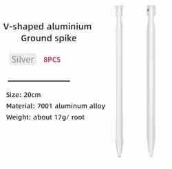 Naturehike Tältpinnar V shape