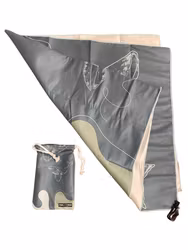 Nobu Gear Snabbtorkande Microfiber Resehandduk - Whale