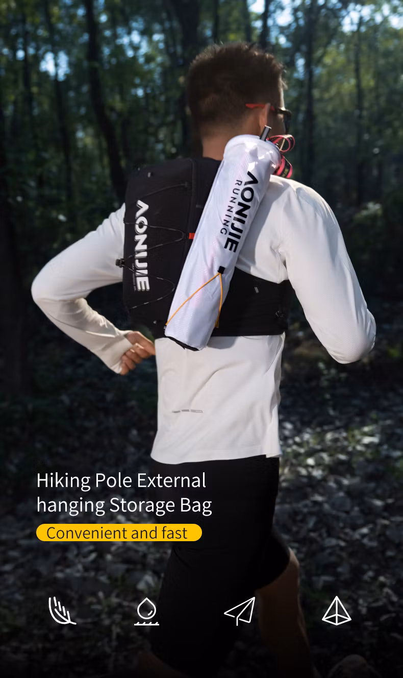 Aonijie Trekking Pole förvaringsväska - Svart