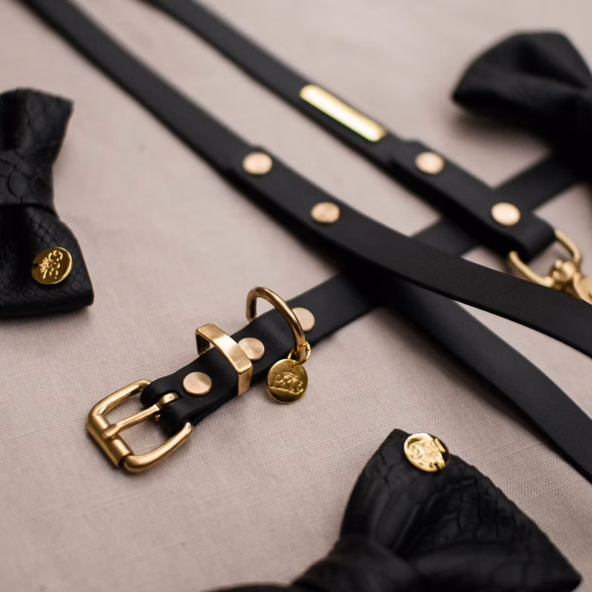 Ställbart BioThane® hundhalsband