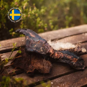 Oxkind med päls