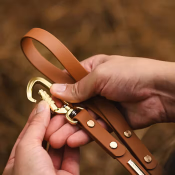 BioThane® hundkoppel med Twist & lock hake