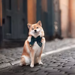 Hundfluga i sammet med namn*