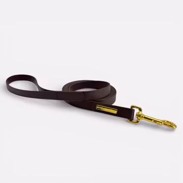 BioThane® grimskaft med pistolhake i mässing