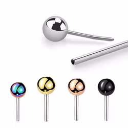 Kula 316L kirurgiskt stål för threadless push-pins