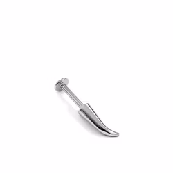 Kort Claw Spike Labret i kirurgiskt stål